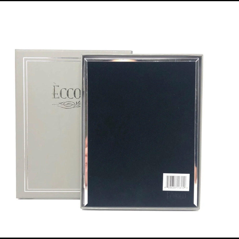 Eccolo Double Invitation Frame Wedding Silverplate - Picture 4 of 7